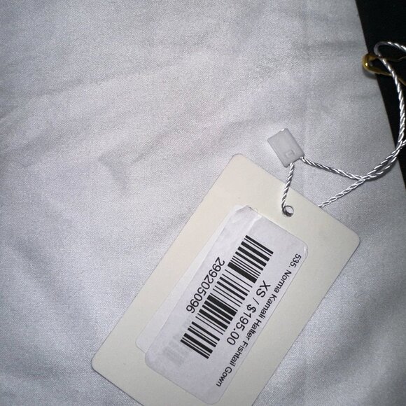 Norma Kamali Halter Fishtail Gown – Black XS - Picture 3 of 7